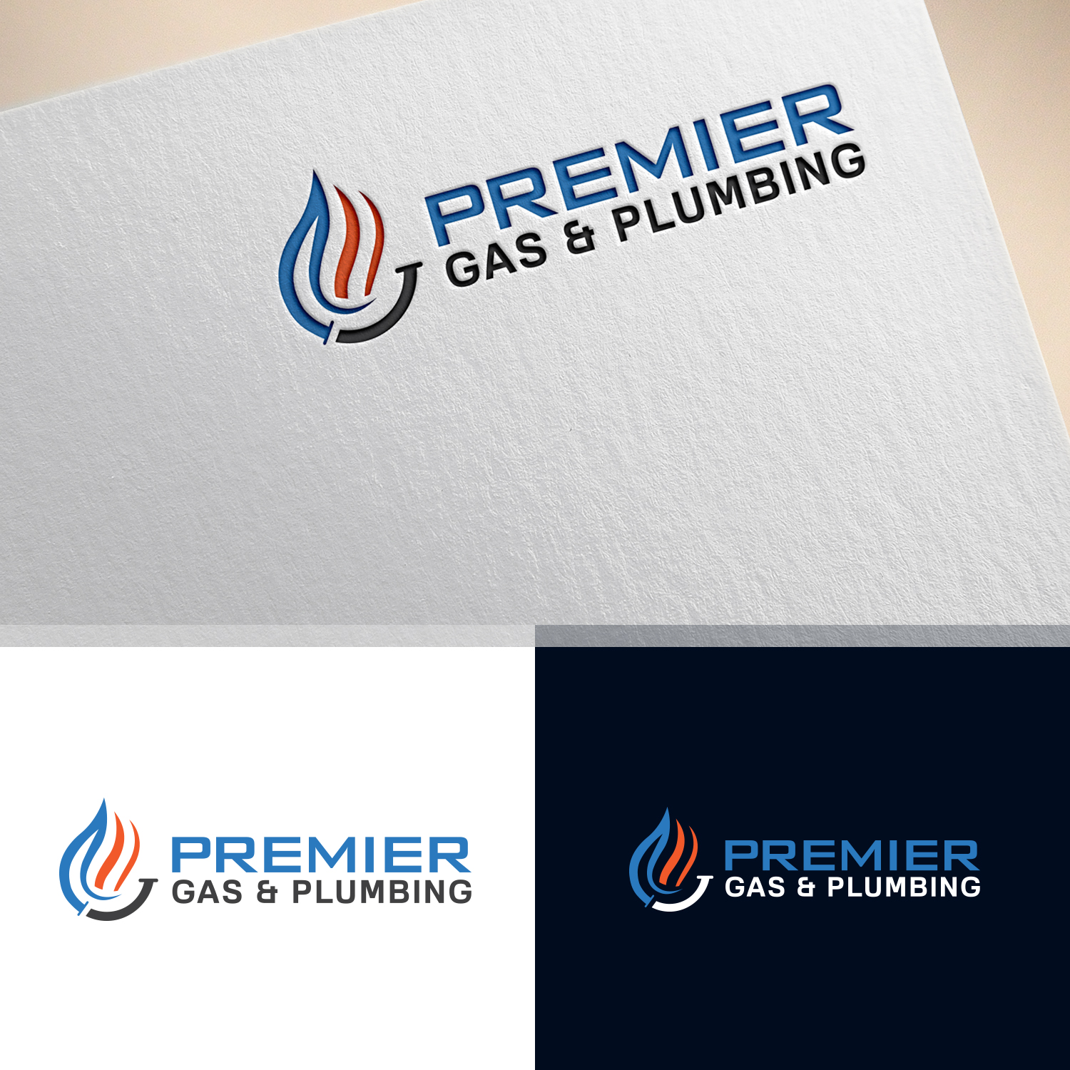 Graphic Design by Maxo-Biz for Premier Gas & Plumbing | Design #20592657