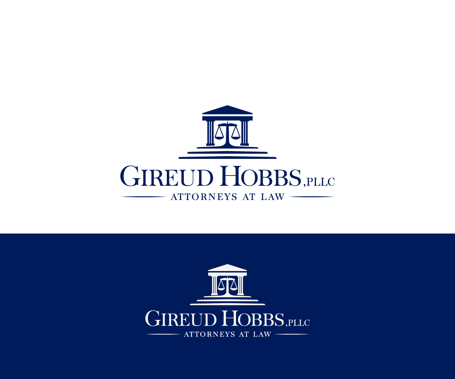 Logo Design by Mario for Gireud Hobbs, PLLC | Design #20594037