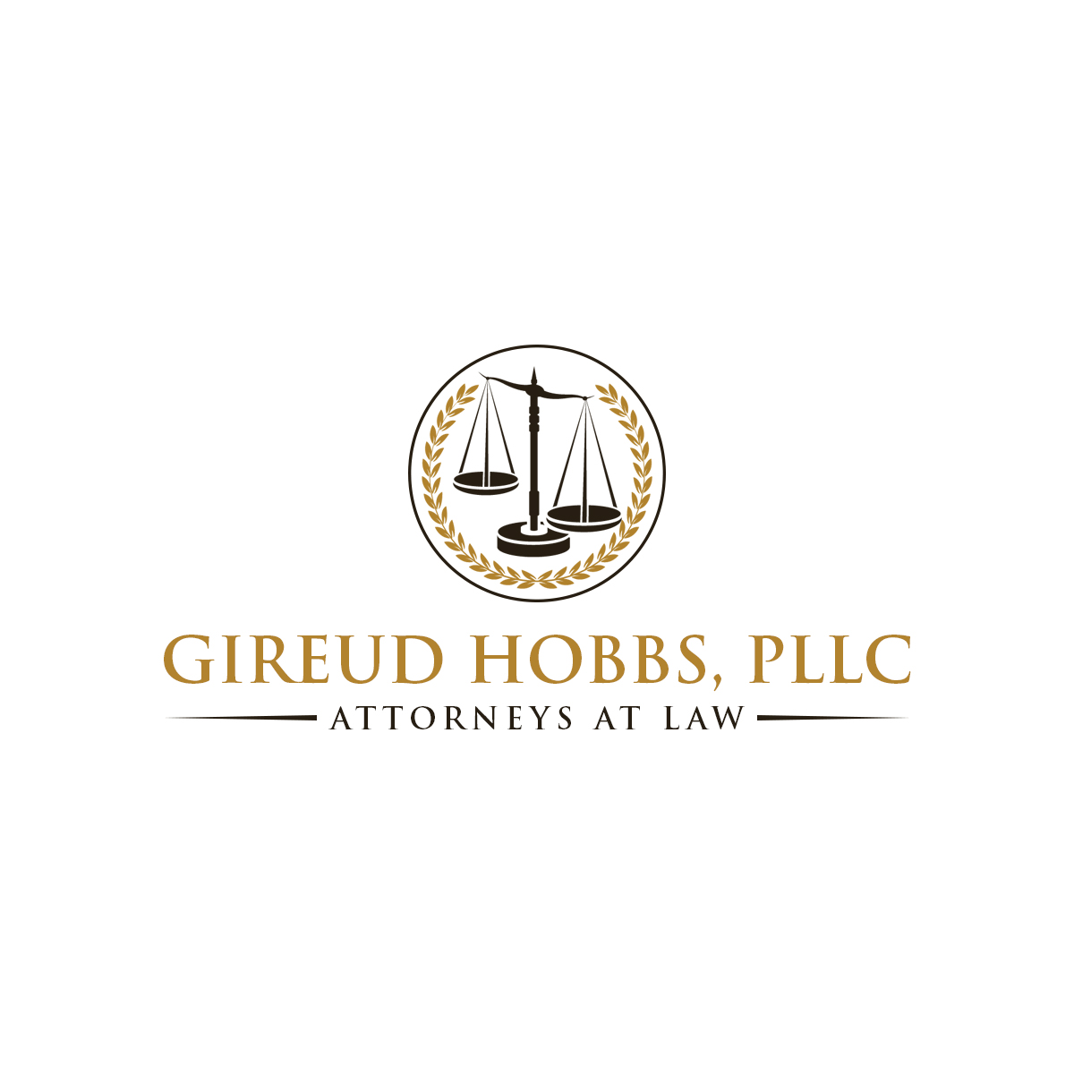 Modern, Professional, Law Firm Logo Design for Gireud Hobbs, PLLC