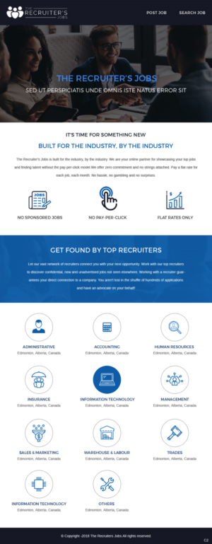 Email Marketing Design by pb for IN DEMAND Recruitment & Consulting Inc.  | Design: #20600114