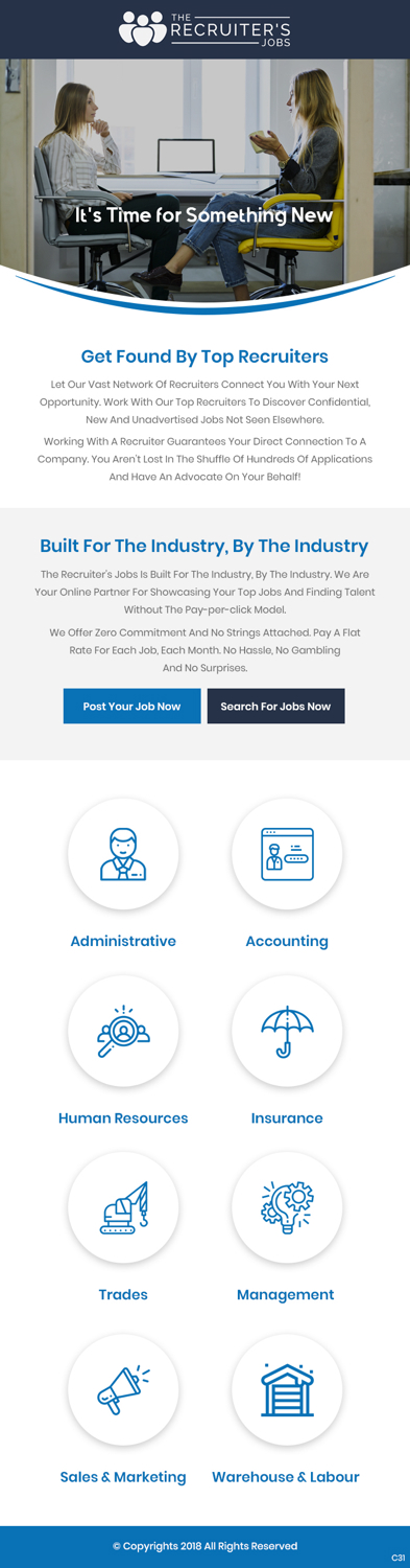 Email Marketing Design by pb for IN DEMAND Recruitment & Consulting Inc.  | Design #20600119