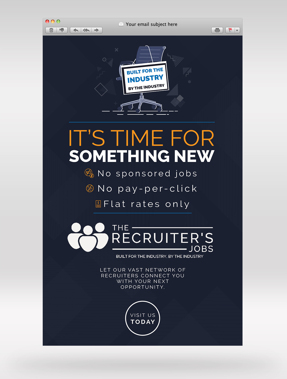 Email Marketing Design by SAI DESIGNS for IN DEMAND Recruitment & Consulting Inc.  | Design #20608095