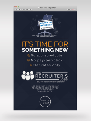 Email Marketing Design by SAI DESIGNS for IN DEMAND Recruitment & Consulting Inc.  | Design: #20608095
