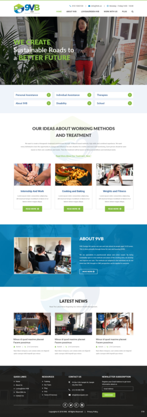Wordpress Design by pb for this project | Design: #20593773
