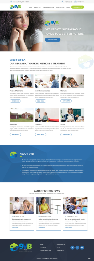 Wordpress Design by pb for this project | Design: #20593775