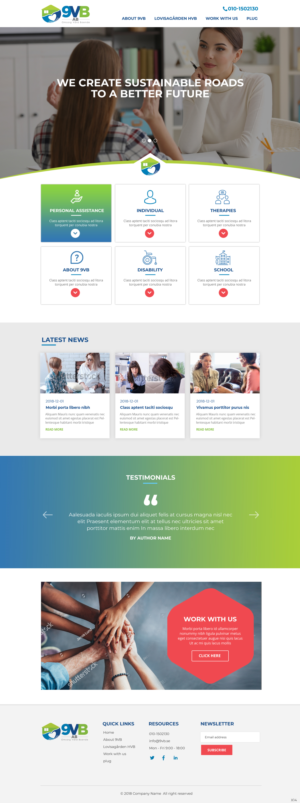 WordPress-Design von pb für dieses Projekt | Design: #20593783