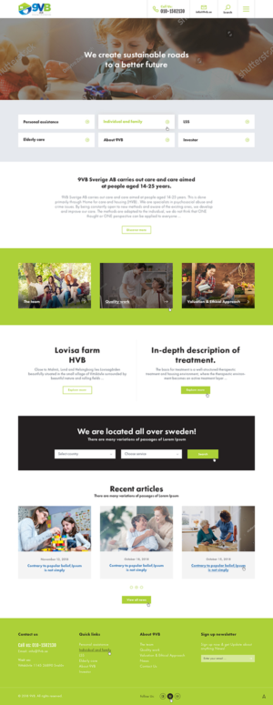 Diseño Wordpress por Ved Web Services para este proyecto | Diseño #20610181