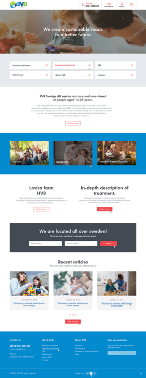 Wordpress Design by Ved Web Services for this project | Design: #20610182