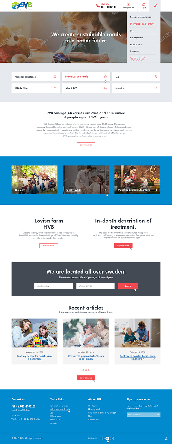Design Wordpress par Ved Web Services pour ce projet | Design #20610183