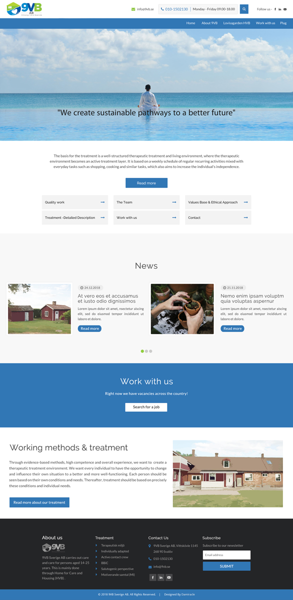 Diseño Wordpress por Da Miracle para este proyecto | Diseño #20618938