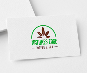 Natures Edge Coffee & Tea | Logo Design by H-H Arts