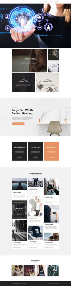 Web Design by Php Code Smith for Precision Content Authoring Solutions | Design: #20588458