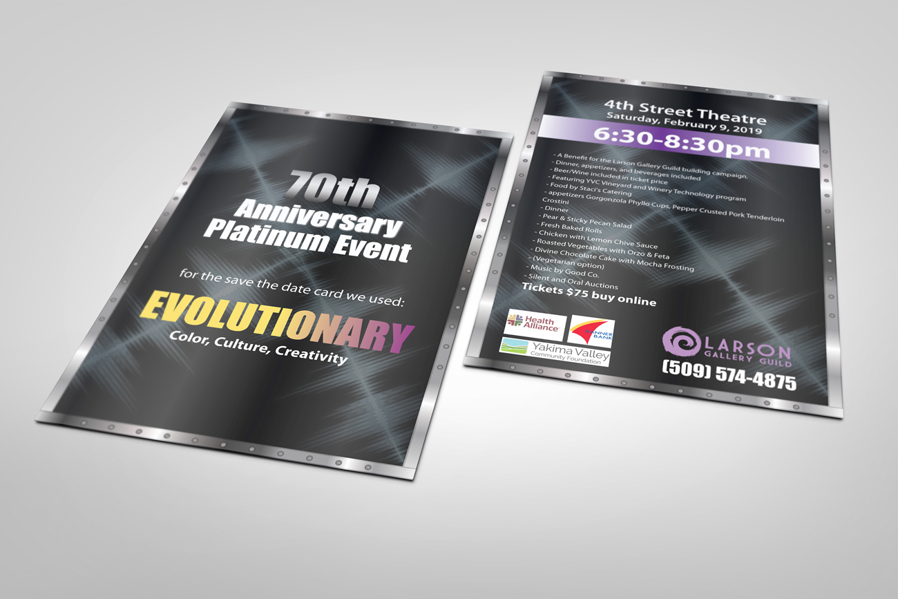 Greeting Card Design by pd graphic 2 for Larson Gallery | Design #20630764