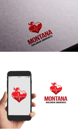 Montana Avalanche Awareness | Logo Design by logo_s