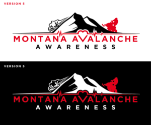 Montana Avalanche Awareness | Logo Design by mariosigncom