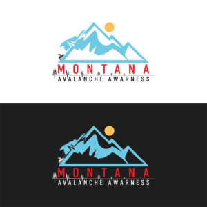 Montana Avalanche Awareness | Logo Design by Rusty Circle