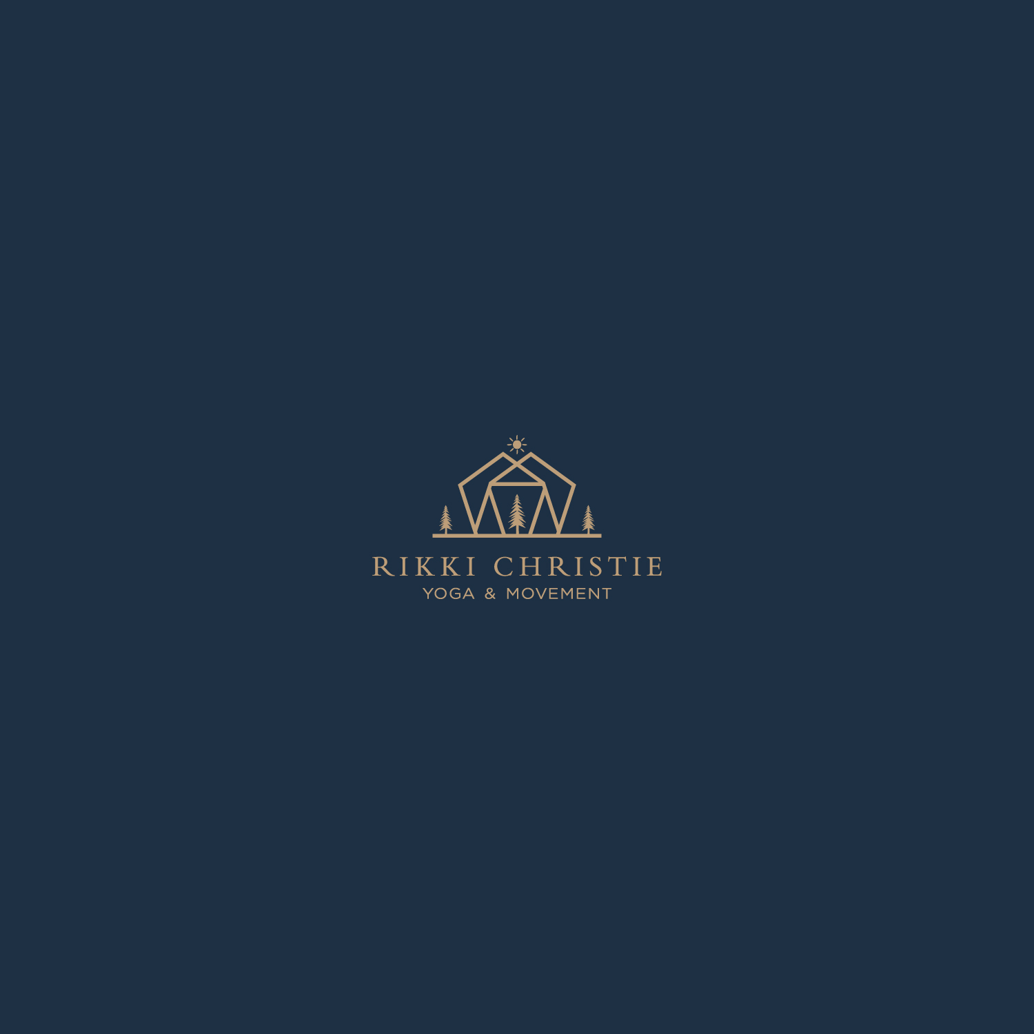 Logo Design by fikusas for Rikki Christie Movement Co. | Design #20626825