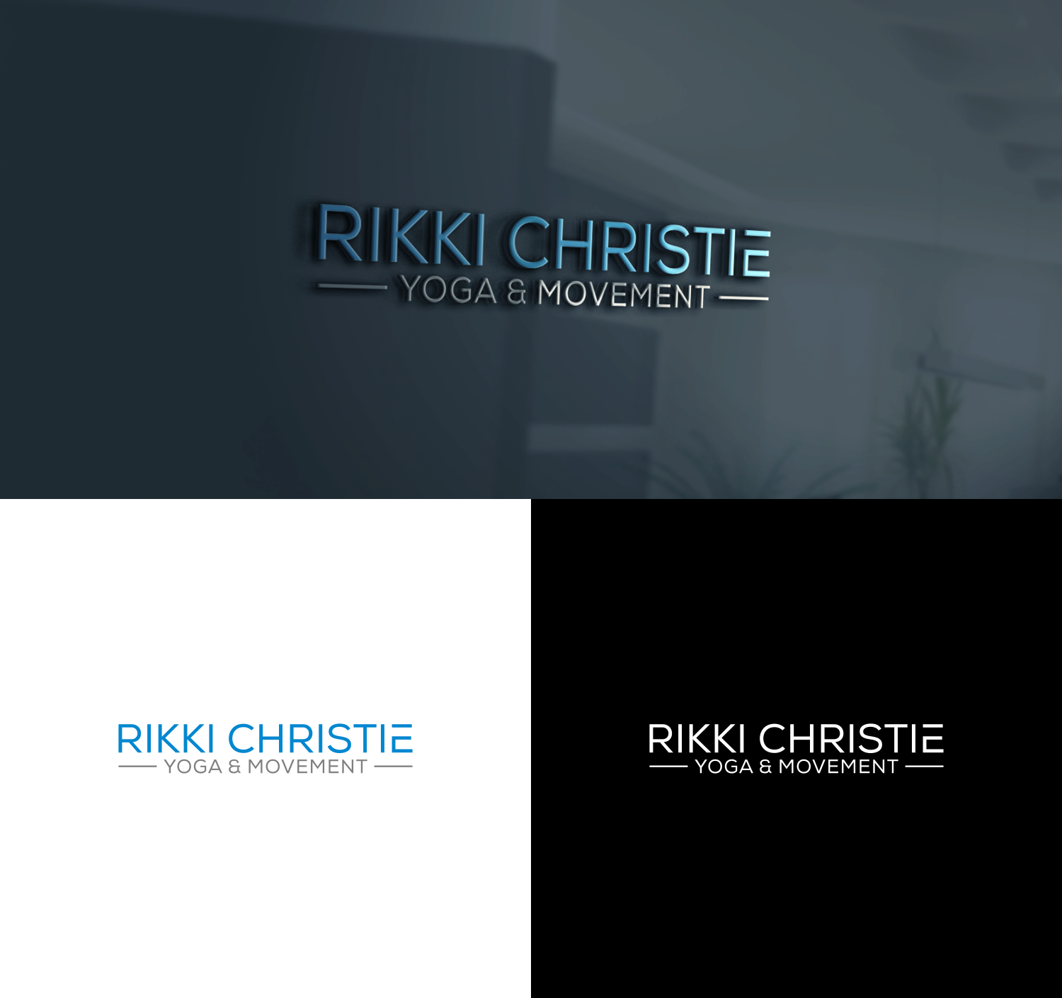 Logo Design by FRAYA DESIGN for Rikki Christie Movement Co. | Design #20610496