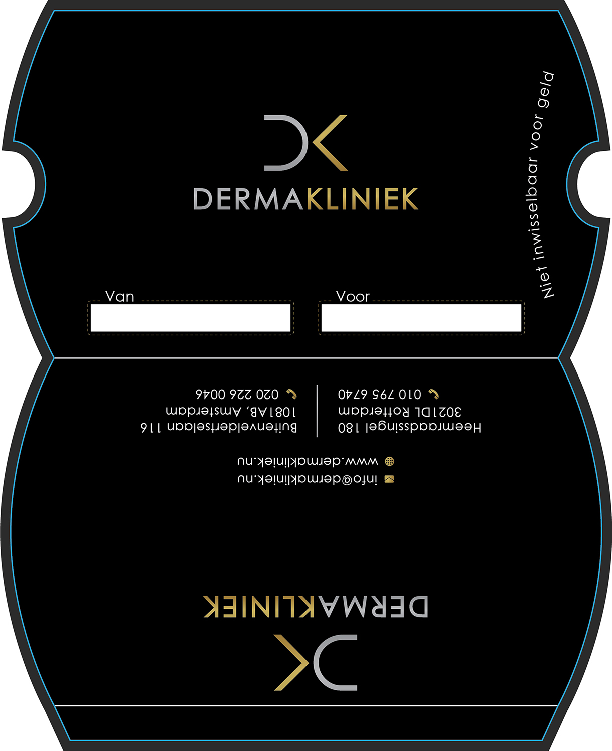 Envelope Design by Bold Pixels for Derma Kliniek | Design #20602629