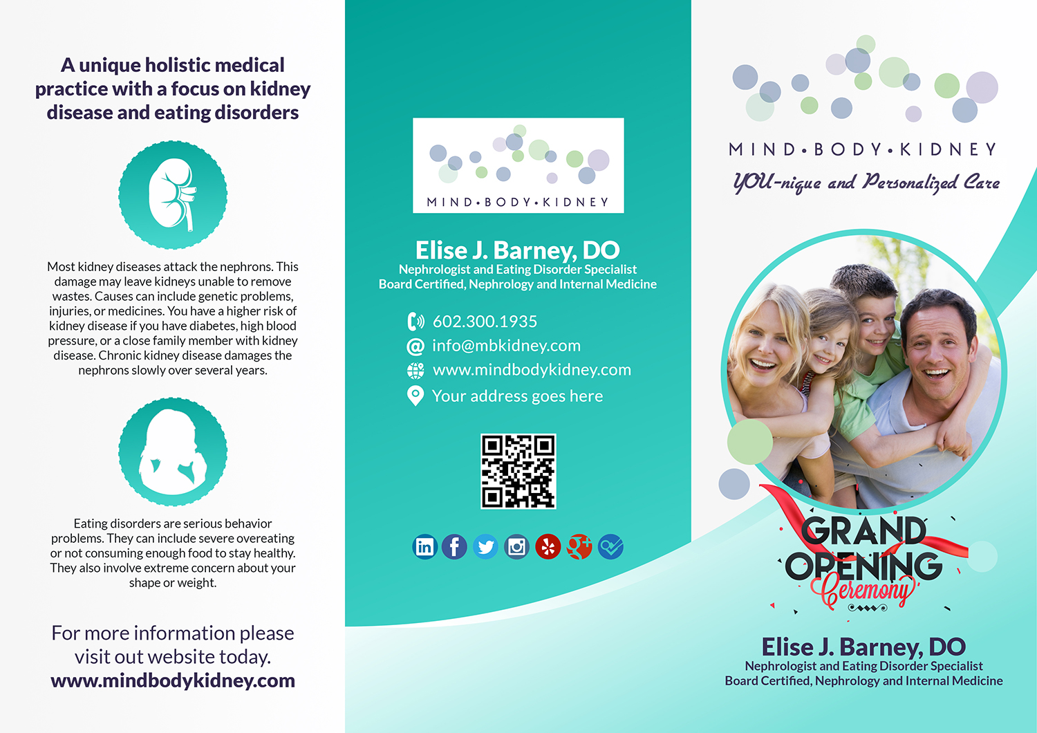Flyer Design by VEGA-Designs for Mind Body Kidney | Design #20600686