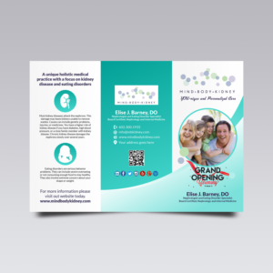 Diseño de Flyer por VEGA-Designs para Mind Body Kidney | Diseño: #20600687