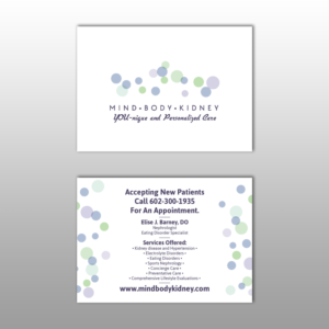 Diseño de Flyer por pinterferenc86 para Mind Body Kidney | Diseño: #20711388