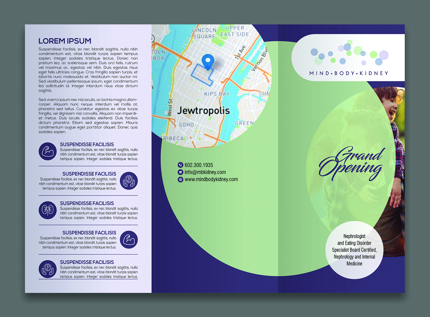 Flyer Design by Titan Solbiz for Mind Body Kidney | Design #20598725