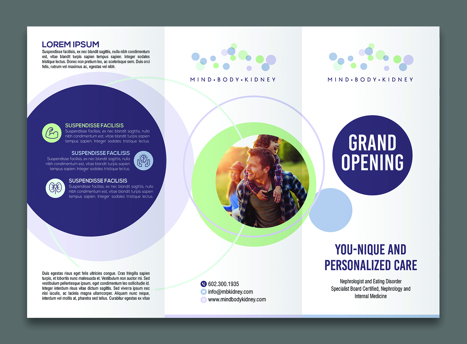 Diseño de Flyer por Titan Solbiz para Mind Body Kidney | Diseño #20605821