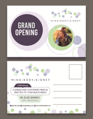 Diseño de Flyer por Titan Solbiz para Mind Body Kidney | Diseño: #20610959