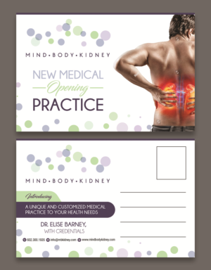 Diseño de Flyer por Titan Solbiz para Mind Body Kidney | Diseño: #20610960