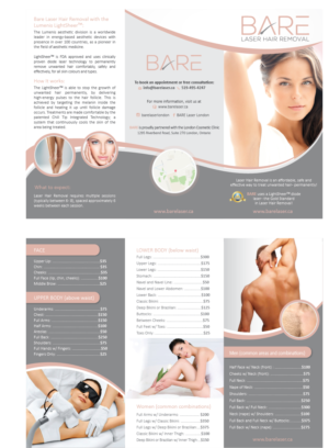 Flyer Design by alex989 for BARE | Design: #20614743