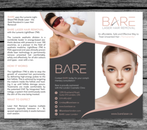 Design de Flyer par Shabnum Khan pour BARE | Design #20603091