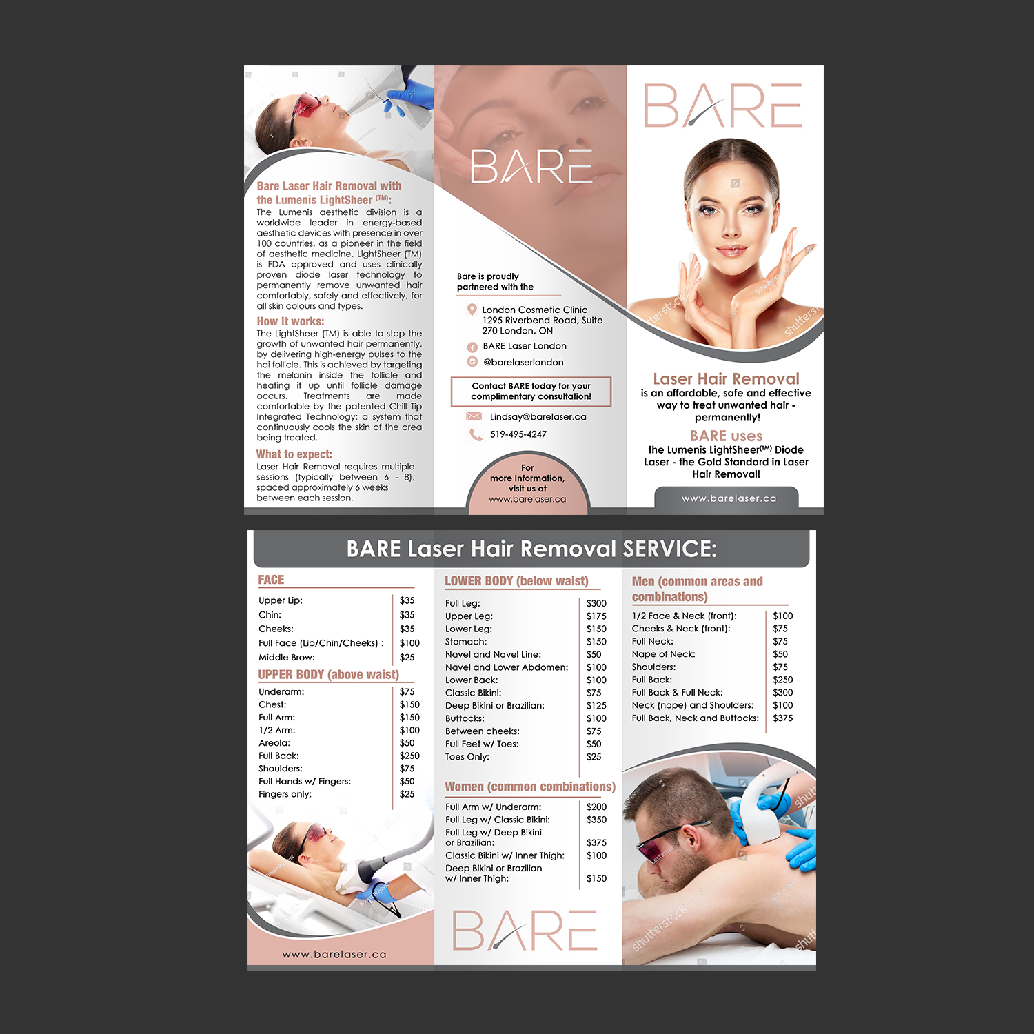 Flyer Design by aspiremedia for BARE | Design #20605975