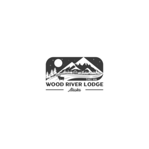 Wood River Lodge - Alaska- | Logo Design by Rusty Circle