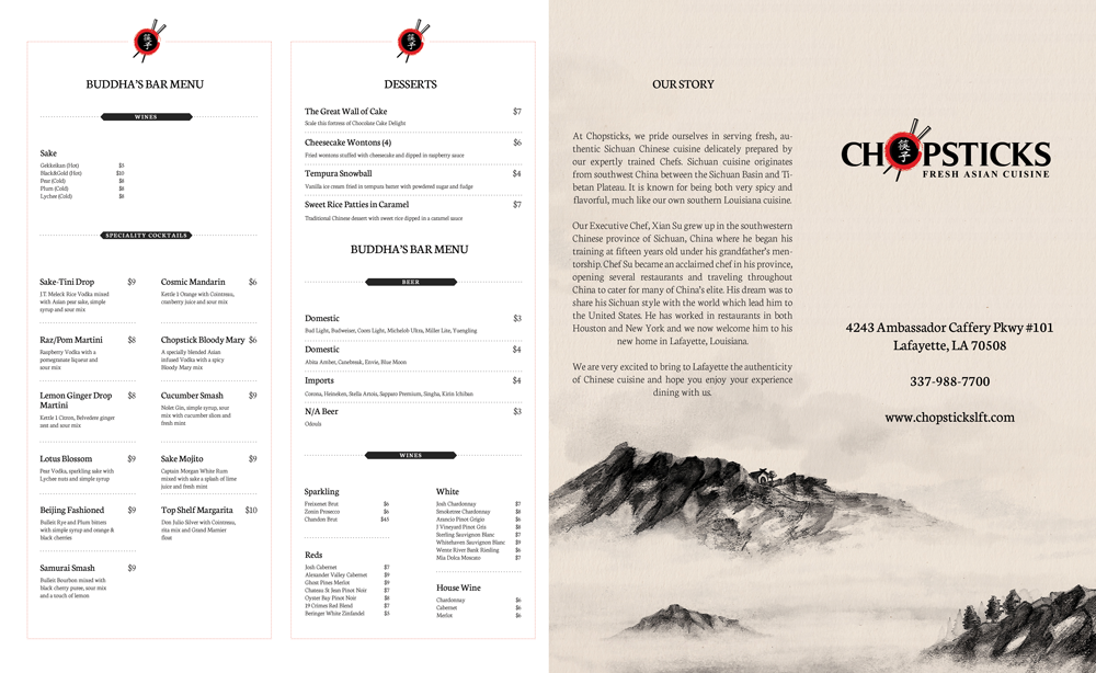 Menu Design by aniep for this project | Design #20620456