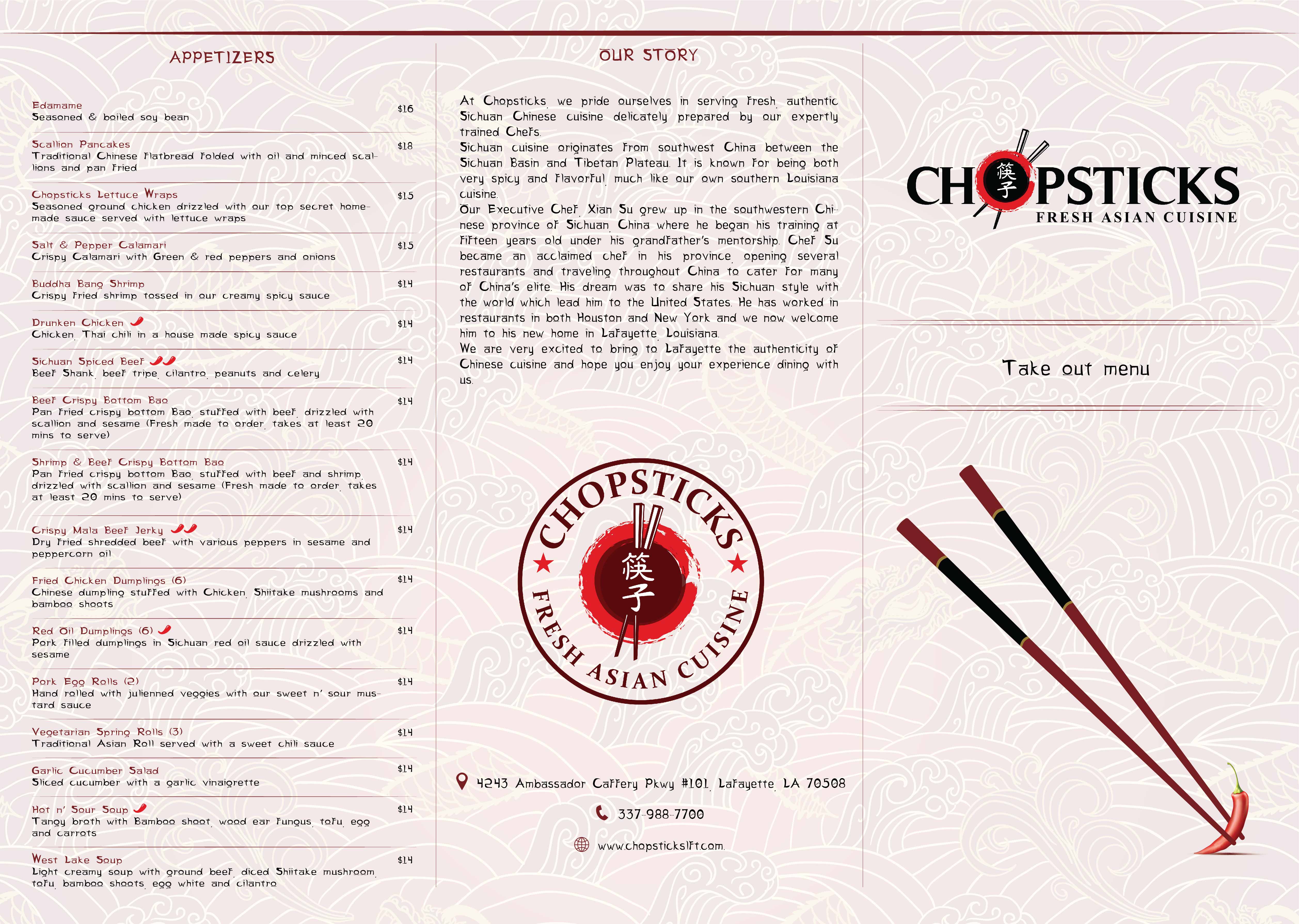 Menu Design by Inaaina for this project | Design #20617087