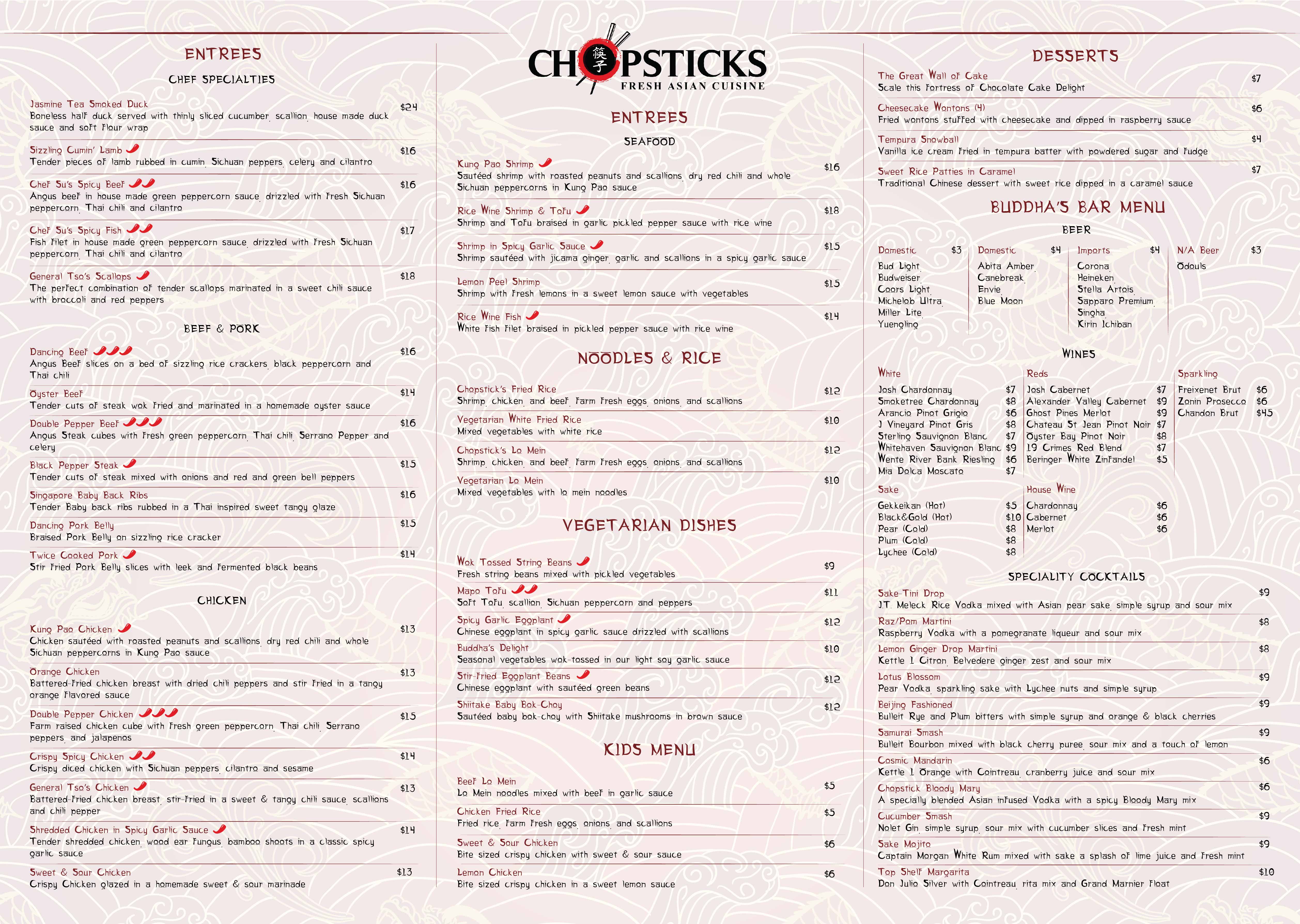 Menu Design by Inaaina for this project | Design #20617088