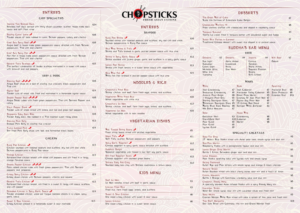 Menu Design by Inaaina for this project | Design: #20617088