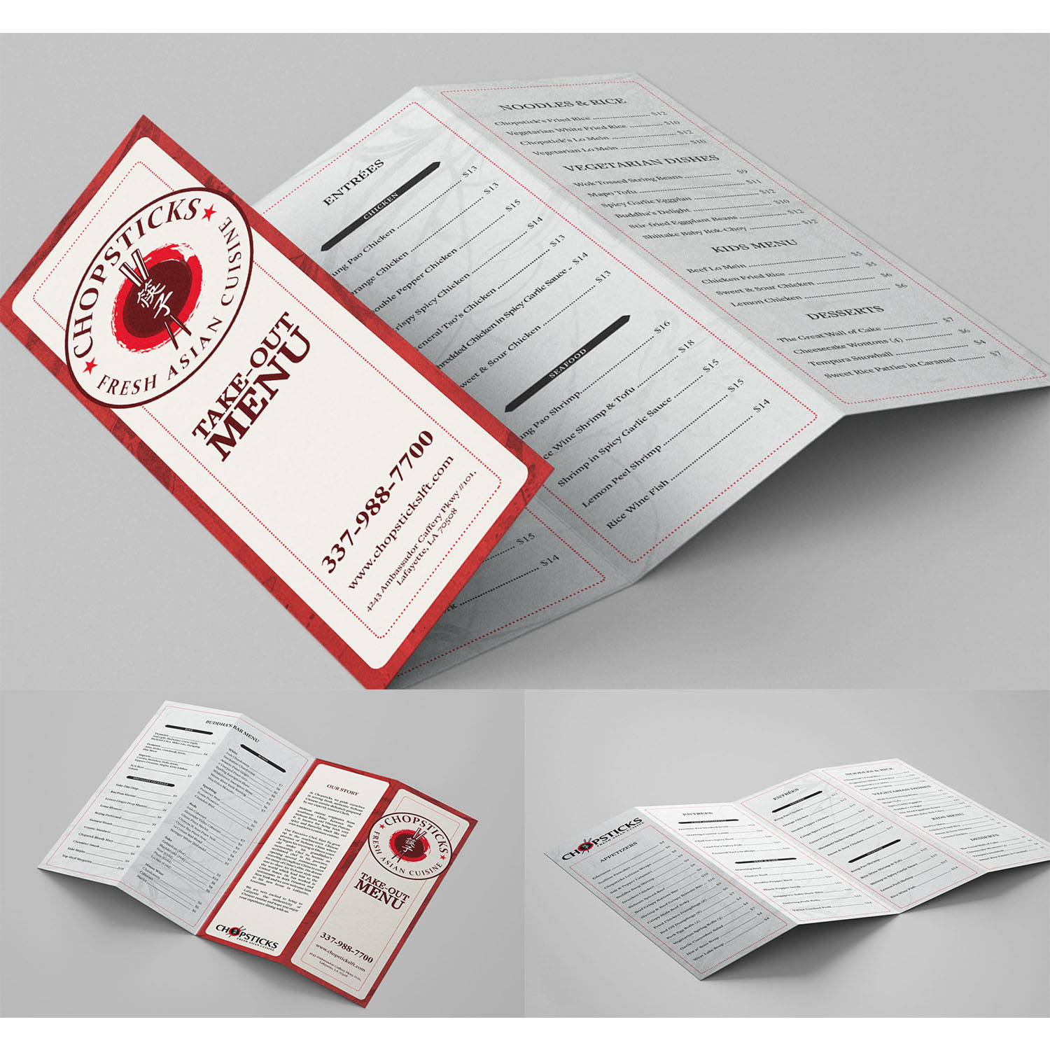 Menu Design by Brianm for this project | Design: #20617690