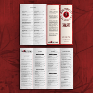 Menu Design by Brianm for this project | Design: #20685238