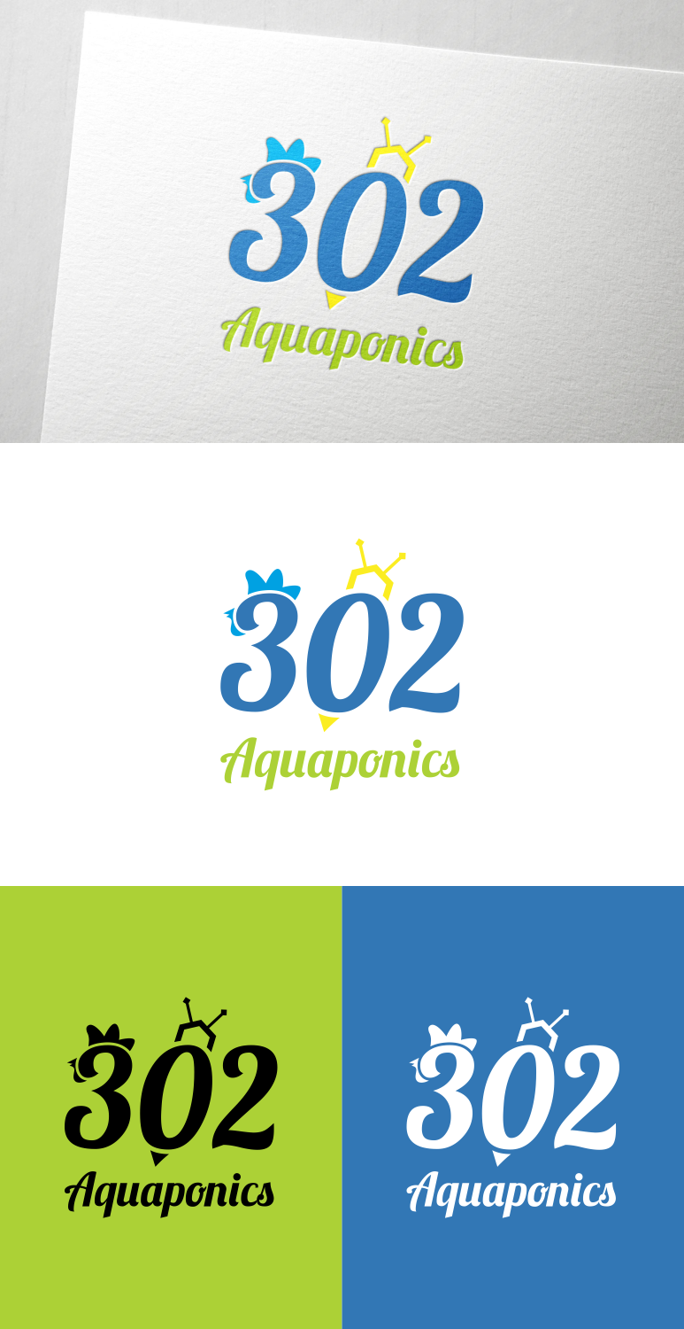 Logo Design by art0_MORO for 302Aquaponics | Design #20607006