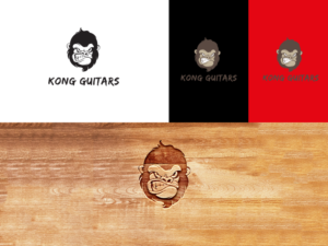 Kong Guitars | Logo Design by benito
