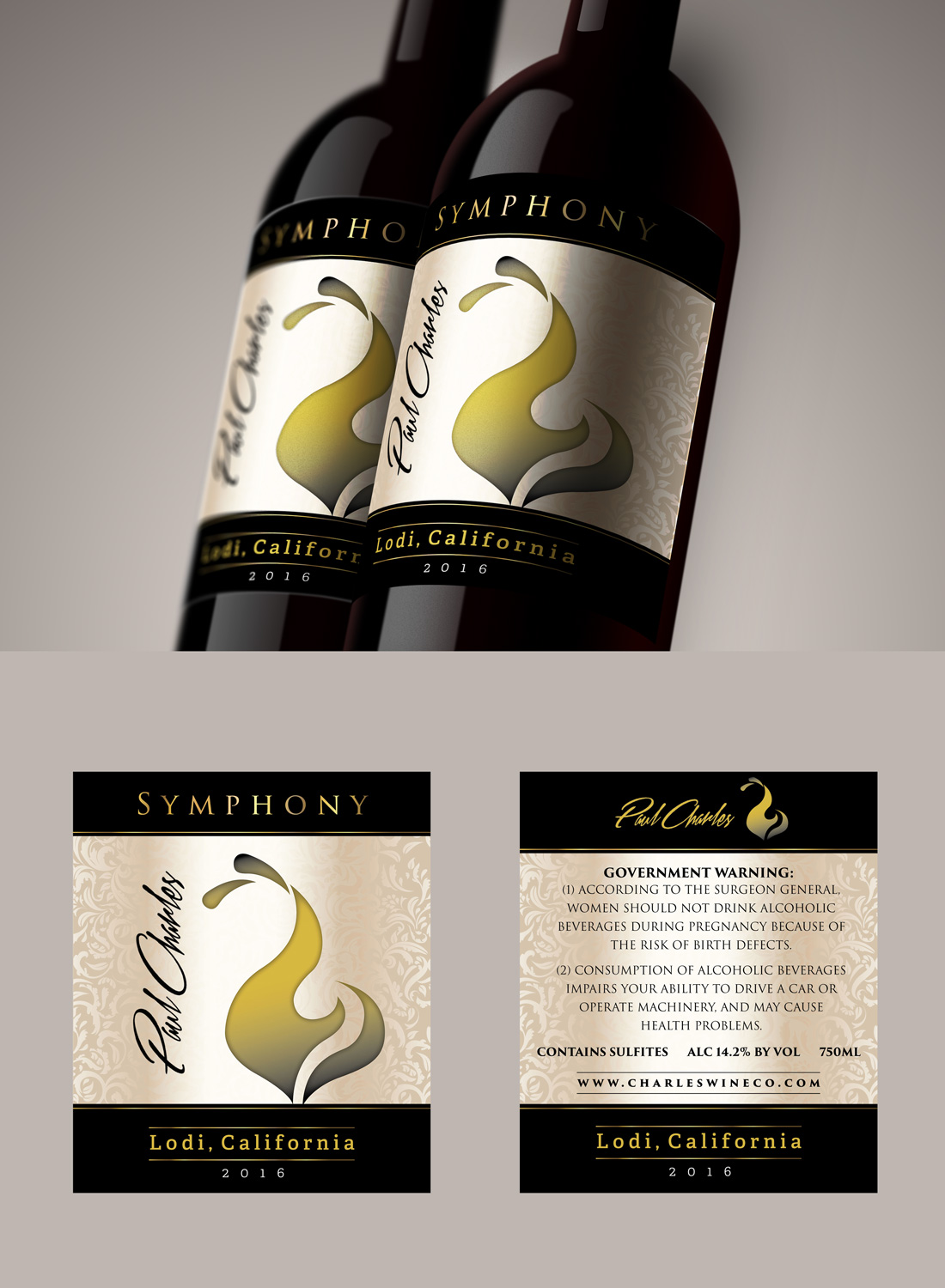 Graphic Design by vcreatived for Charles Wine Company | Design #20630938