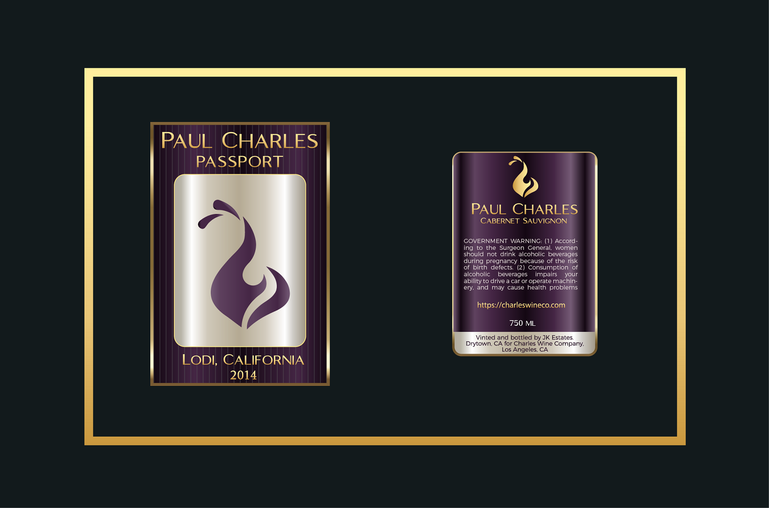 Grafik-Design von The Seventh Key Magic für Charles Wine Company | Design #20612144