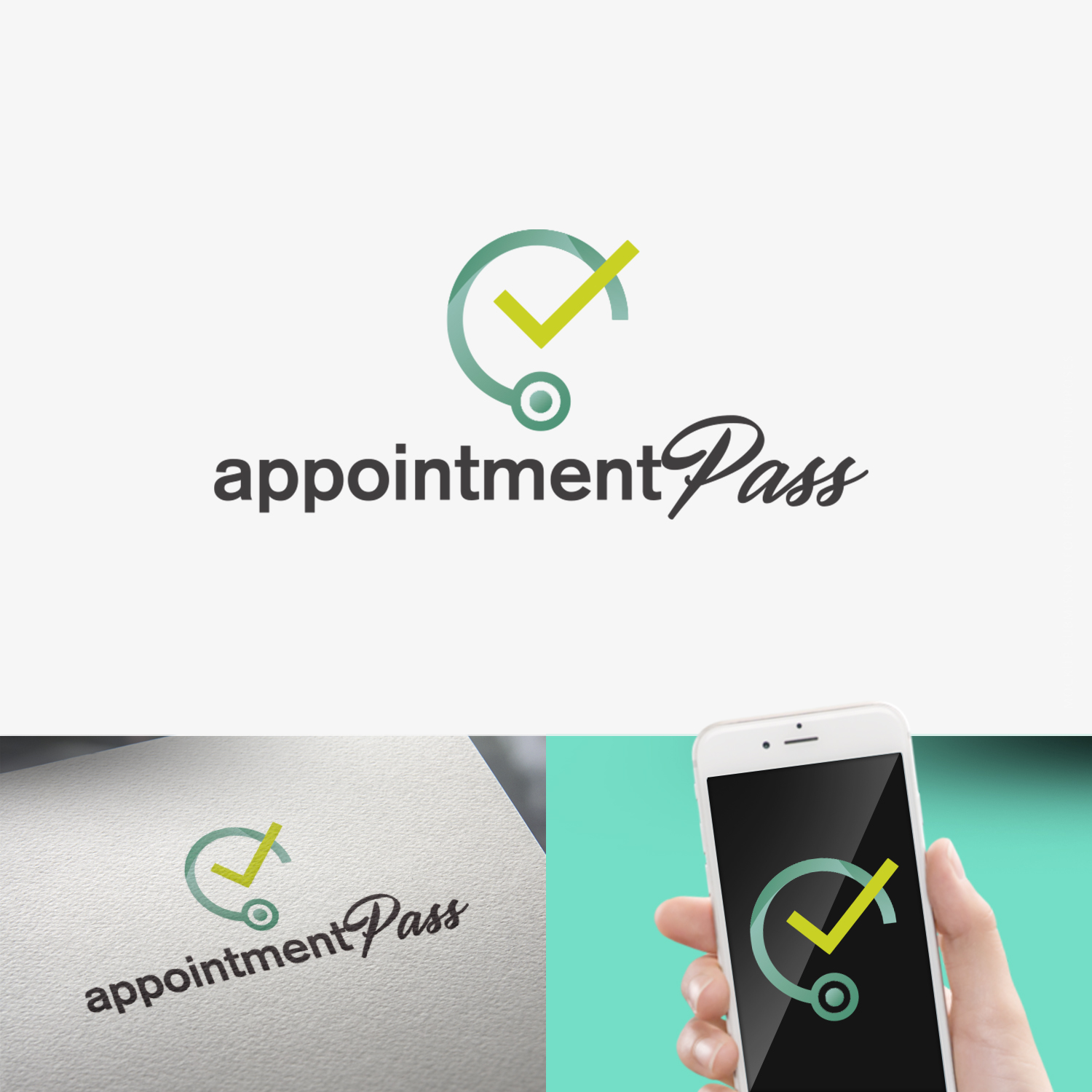Logo Design by rafaeldsgn for AppointmentPass | Design #20623049