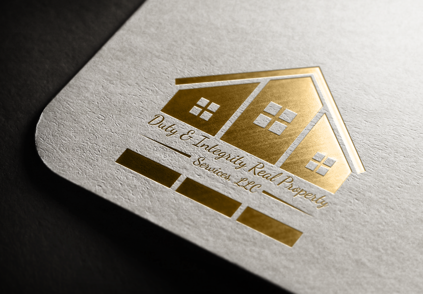 Logo Design by Quippi for Duty & Integrity Real Property Services, LLC | Design #20622156