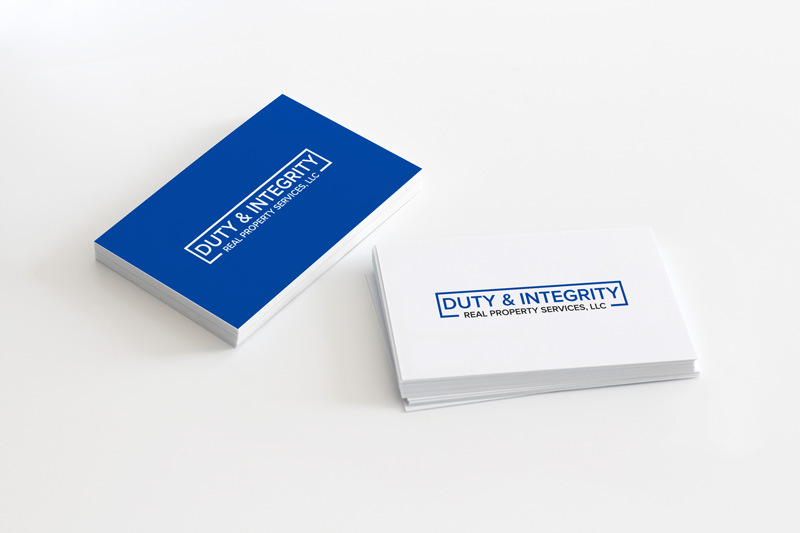 Logo Design by ThePirate for Duty & Integrity Real Property Services, LLC | Design #20616535
