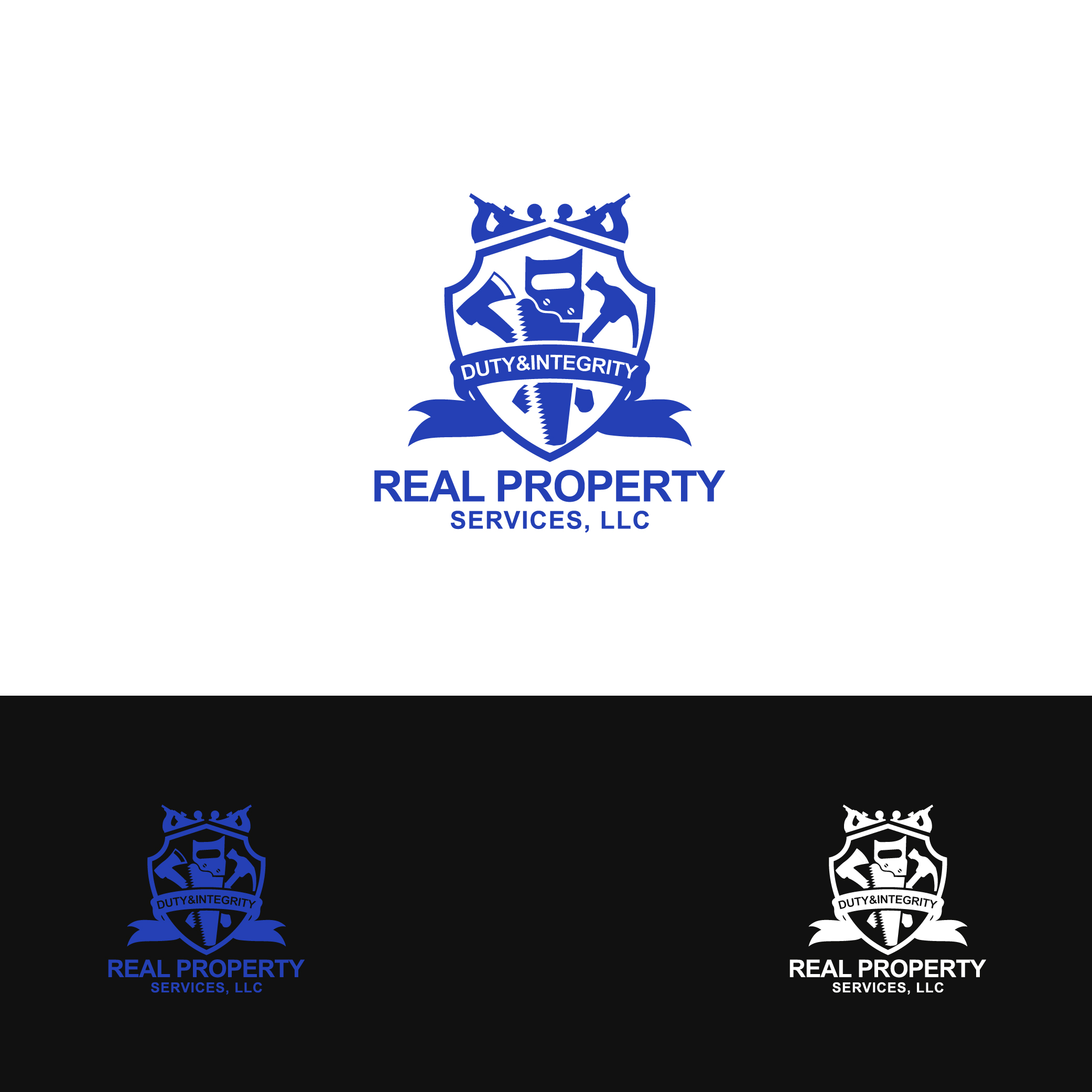 Logo-Design von jafar 3 für Duty & Integrity Real Property Services, LLC | Design #20609228
