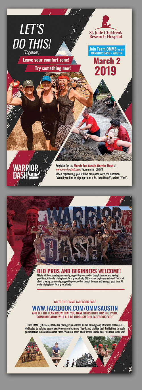 Flyer Design by BLUE WINGS for OMMS | Design #20610106