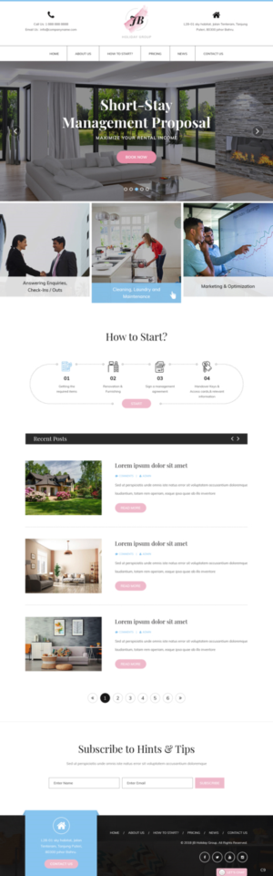 Web Design by pb for this project | Design: #20621862
